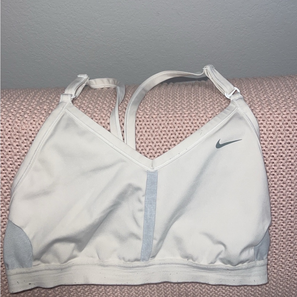 Nike Women's Cream Sports Bra